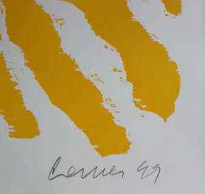 Jan Cremer - grote houtsnede: landschap - 1999 kopen? Bied vanaf 350!
