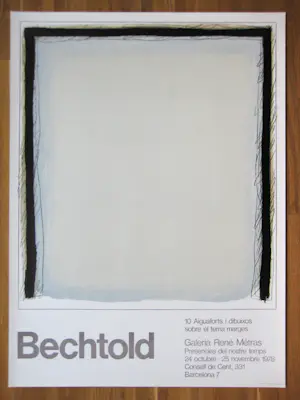 Erwin Bechtold - Origineel Lithografisch Affiche 1978 kopen? Bied vanaf 58!