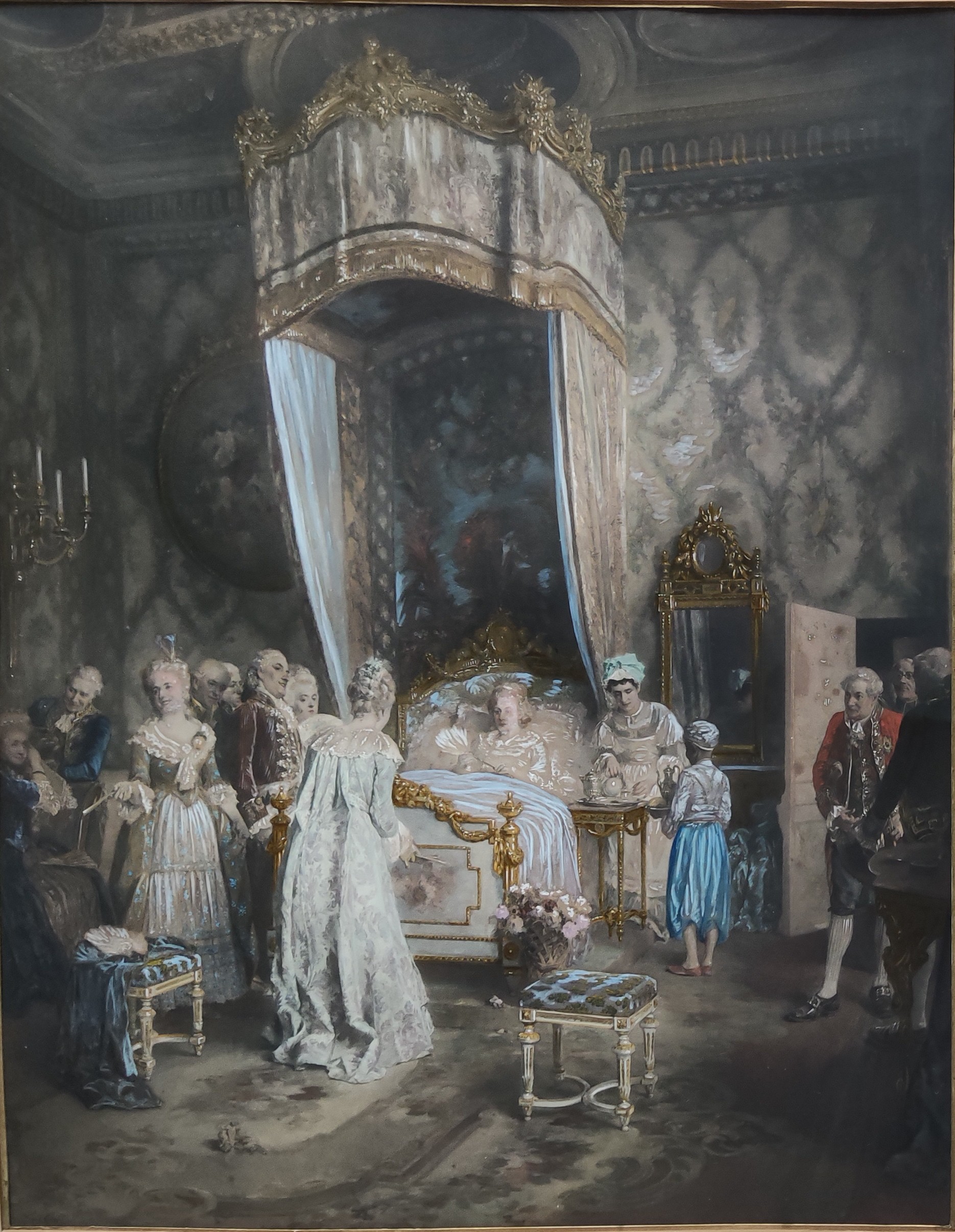 Francois Adolphe Grison - Le lever de Marie-Antoinette kaufen? Bieten Sie von 100!