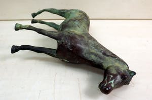 Curiosa - Stijlvol bronzen paard kopen? Bied vanaf 75!