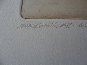 Enric Adsera Riba - Ets. Zelfportret van Enric Adsera Riba kopen? Bied vanaf 25!