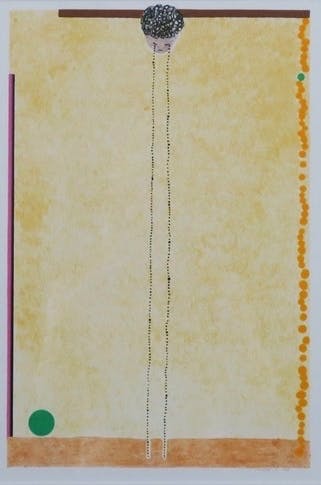 Carin Unverzagt - Kleurenzeefdruk TRANEN Handgesigneerd verkocht voor € 35!