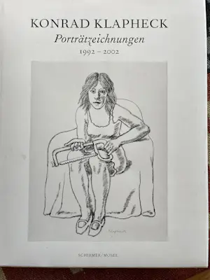 Konrad Klapheck - Porträtzeichnungen,rijk geïllustreerd, gebonden kaufen? Bieten Sie von 10!