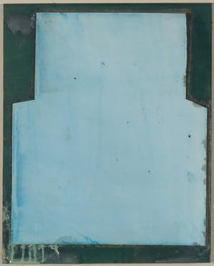 Niet of onleesbaar gesigneerd - Gemengde techniek, Zonder titel - Ingelijst kopen? Bied vanaf 1!