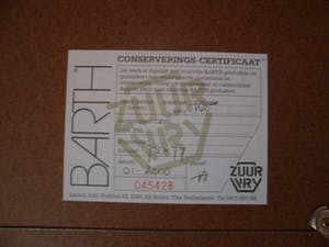 Mary Koekenbier - Zeefdruk. Titel, "Beaujolais Joli Bouget". kopen? Bied vanaf 60!
