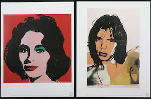 Andy Warhol - Portfolio of Six Works - Familiar Faces kopen? Bied vanaf 1!