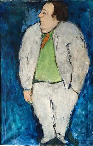 Karel Frank Carwalho - portret van een man uit de Pijp verkocht voor € 150!