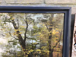 Niet of onleesbaar gesigneerd - Bospad. kopen? Bied vanaf 1!