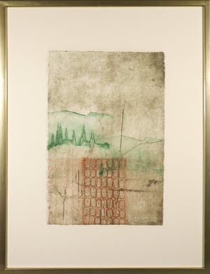 Jan Montyn - Kleurenets, De muren van Toscane - Ingelijst kopen? Bied vanaf 1!