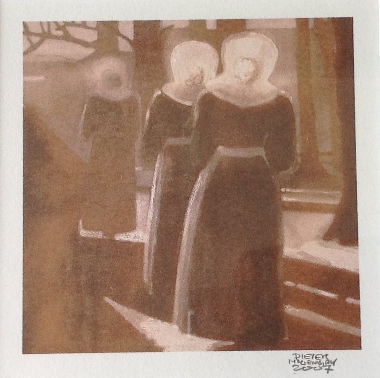 Pieter Hogenbirk - 3 dames op de rug gezien kopen? Bied vanaf 25!