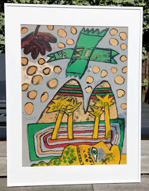 Corneille - Ciel tropical, litho (netjes ingelijst) kopen? Bied vanaf 250!