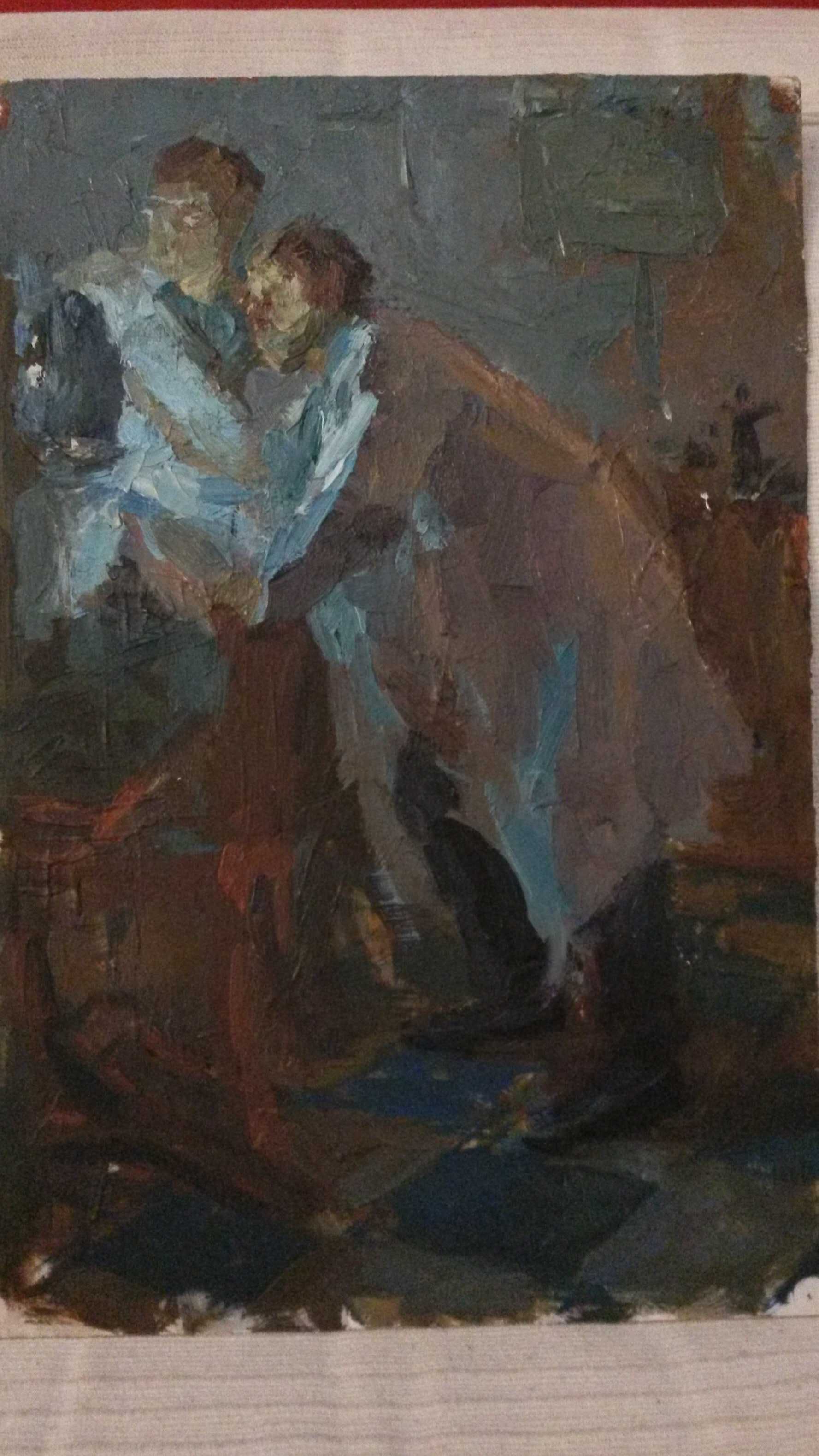 Yuri Gusev - Impressionismo russo - uomini in laboratorio kopen? Bied vanaf 160!