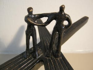 Corry Ammerlaan - Op Scheiding van Wegen - bronzen versie - inclusief certificaat kopen? Bied vanaf 125!