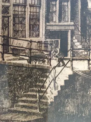 Dirk Harting - Prinsengracht Amsterdam, Epreuve d'Artiste kopen? Bied vanaf 40!