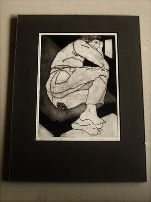 Niet of onleesbaar gesigneerd - Kleine Oplage (8/24) Droge Naald Ets "early spring" gesigneerd kopen? Bied vanaf 1!