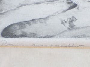 Dirk Kruizinga - Bomen bij gehucht - Ets kopen? Bied vanaf 1!