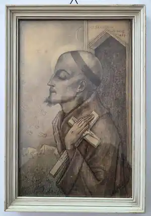 Jan Toorop - St. Franciscus. Naar werk uit 1927. verkauft für € 35!