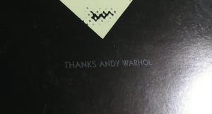 Andy Warhol - John Cale - Sterling Morrison - Mo Tucker- Lou Reed - PARIS 1990 kopen? Bied vanaf 1!
