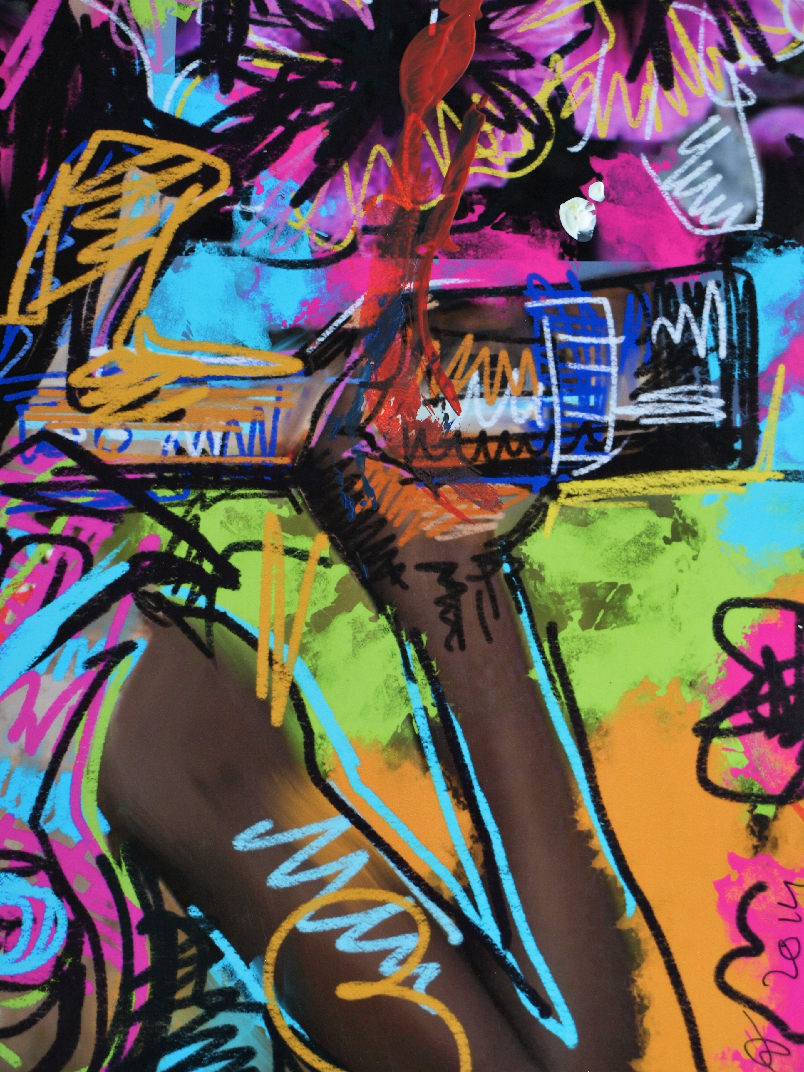 Peter Klashorst - Digitale print op fotopapier – Vrouw – gesigneerd - 2014 kopen? Bied vanaf 1!