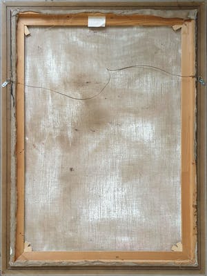 Lex Grote - Olieverf op doek:: 'Moeder' - ingelijst (Zeer groot) kopen? Bied vanaf 1!