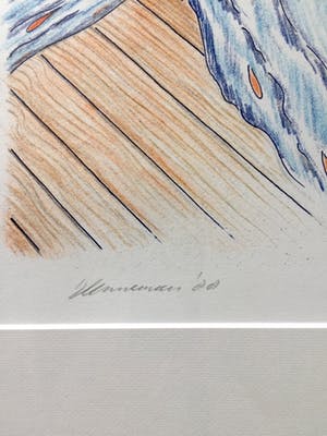 Jeroen Henneman - La Belle - Zeefdruk, Ingelijst kopen? Bied vanaf 150!