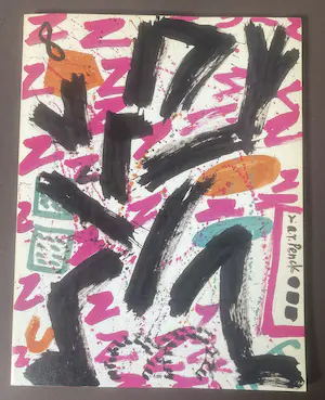 A.R. Penck - - Verhalten - gesigneerde lithografie + kunstenaarsboek A.R.Penck kopen? Bied vanaf 169!