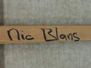 Nic Blans (sr.) - Olieverf op doek, Agressie - Ingelijst (Zeer groot) kopen? Bied vanaf 1!