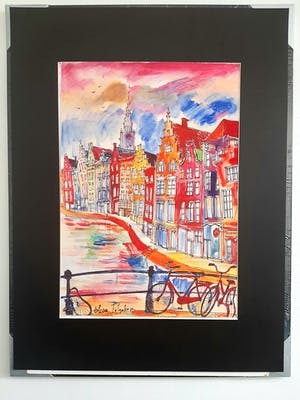 Elena Polyakova - Kleurige Amsterdam kopen? Bied vanaf 45!