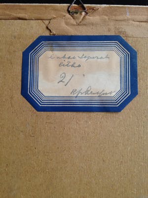 Henriette Johanna van Lent-Gort - Javaanse vrouw Litho 21 kopen? Bied vanaf 100!