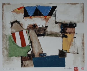 Bruno Haas - Map met 3 zeefdrukken – 1999 - oplage 10 ex. kopen? Bied vanaf 75!