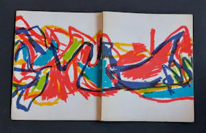 Karel Appel - 2x boekjes Appel met litho omslag 1962 kopen? Bied vanaf 50!