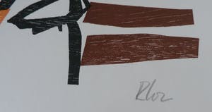 Rob Cox - Rob Cox - houtsnede: Beeldhouwer - 1961 kopen? Bied vanaf 35!