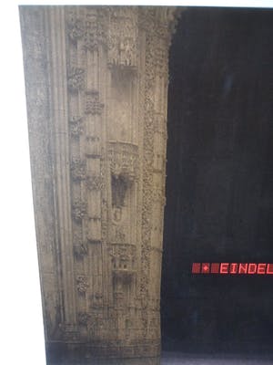 Bert Vredegoor - Zeefdruk, titel, "Motto 1 ". kopen? Bied vanaf 25!