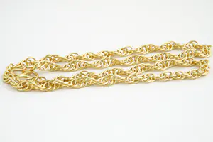 55 - Surinaams 18 Krt geel-gouden gedraaide Jasseron ketting - zwaar! (80+gr) kopen? Bied vanaf 2630!