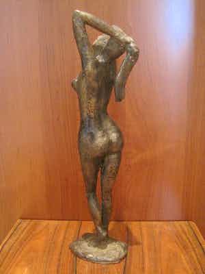 Adri de Waard - Poserend naakt verkocht voor € 320!