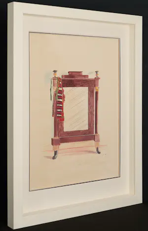 David Hockney - Gentlemen’s Dressing Room - met handgeschreven boodschap - fraai ingelijst kopen? Bied vanaf 3450!