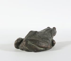 Jos Oehlen - Set van twee bronzen padden kopen? Bied vanaf 350!