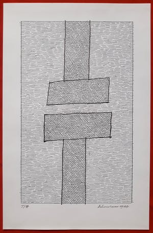 Jan Schoonhoven - Vorm, zeefdruk kopen? Bied vanaf 350!