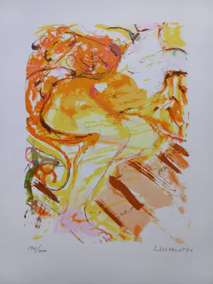 Paul de Lussanet - gesigneerde zeefdruk kopen? Bied vanaf 60!