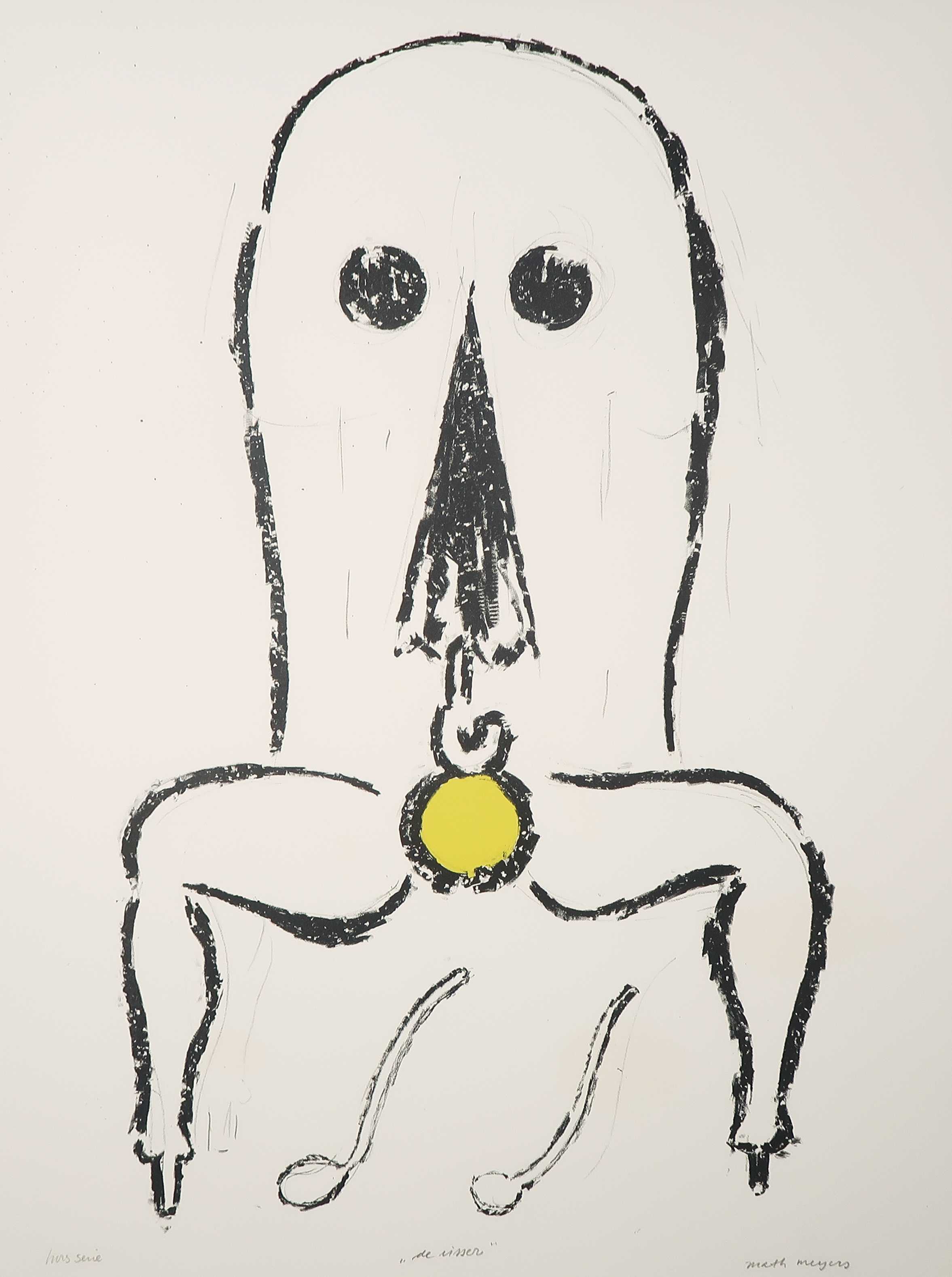 Mathieu Meyers - Litho, De visser kopen? Bied vanaf 1!