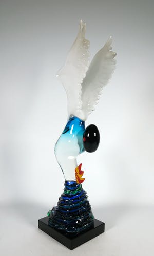 Michel van Overbeeke - Glas, Gevleugeld figuur kopen? Bied vanaf 100!