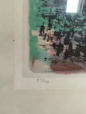 Corneille - 1958 "Heure Tardive" - Geveild in 1998 bij Christie's voor 1,037 guldens. kopen? Bied vanaf 799!