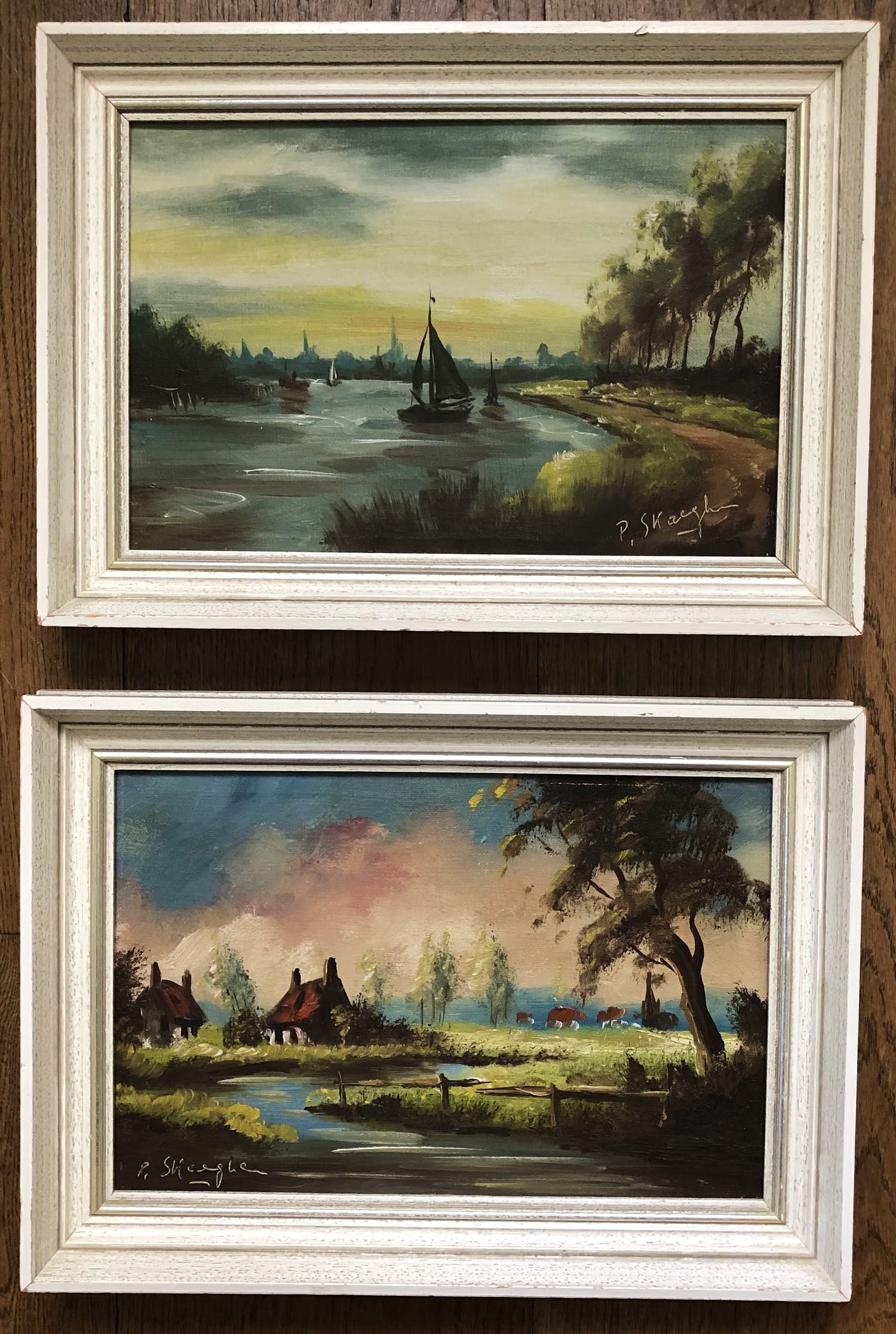 Niet of onleesbaar gesigneerd - Vlaamse landschappen kopen? Bied vanaf 1!