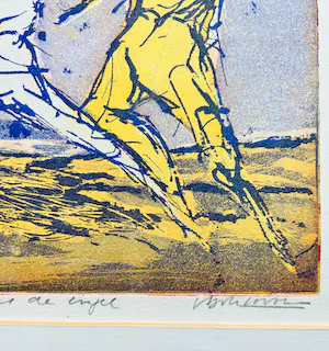 Ad van Bokhoven - Gevecht met de engel kopen? Bied vanaf 30!