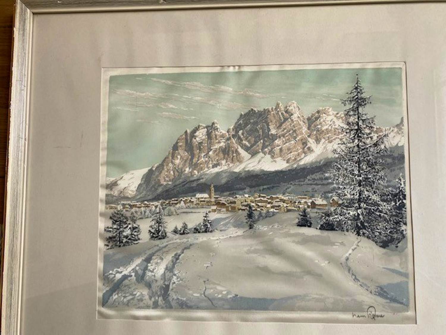 Buy Hans Figura - Peak of Wilder Kaiser, Kitzbuhelhom, Tyrol Alps? Bid from 400!