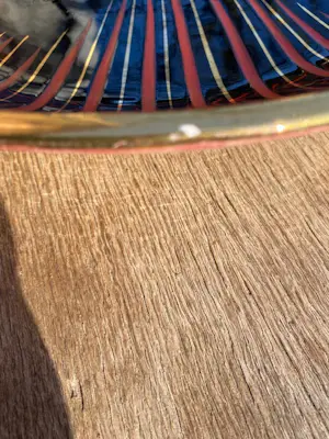 Faience Hubert Bequet - Vintage handgeschilderde schaal/wandbord van Hubert Bequet. kopen? Bied vanaf 45!