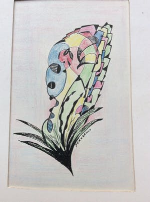 Helen Ferkranus - Geb Groningen 1932 abstract kopen? Bied vanaf 10!