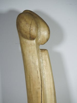 Niet of onleesbaar gesigneerd - Hout, Abstracte vorm kopen? Bied vanaf 1!