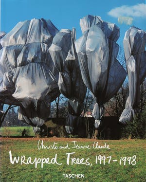 Christo - Handgesigneerde druk Wrapped Trees + Taschen boek kopen? Bied vanaf 1!