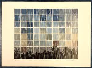 Jan Hendrix - Abstract landschap verkocht voor € 50!